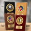 Personalized Golf Award Plaque with Choice of Emblems & Engraved Plate – 4 Frame Colors