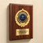 Personalized Gymnastics Award Plaque with Choice of Emblems & Engraved Plate – 4 Frame Colors