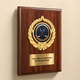 Personalized Ice Hockey Award Plaque with Choice of Emblems & Engraved Plate – 4 Frame Colors