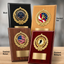 Personalized Ice Hockey Award Plaque with Choice of Emblems & Engraved Plate – 4 Frame Colors