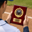 Personalized Soccer Award Plaque with Choice of Emblems & Engraved Plate – 4 Frame Colors