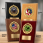 Personalized Soccer Award Plaque with Choice of Emblems & Engraved Plate – 4 Frame Colors