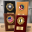 Personalized Golf Award Plaque with Star Mylar Holder & Engraved Plate – 4 Board Colors