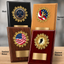 Personalized Ice Hockey Award Plaque with Star Mylar Holder & Engraved Plate – 4 Board Colors