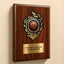 Basketball Mylar Flame Style Plaque - Personalized Metal Plate - 4 Frame Colors