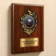 Soccer Mylar Flame Style Plaque - Personalized Metal Plate - 4 Frame Colors