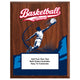 Personalized Basketball  Award Plaques - Design 2