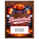 Personalized Basketball  Award Plaques - Design 3