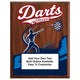 Personalized Darts Award Plaques - Design 2