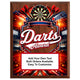 Personalized Darts Award Plaques - Design 3