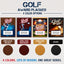 Personalized Golf Award Plaques - Design 4