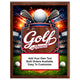 Personalized Golf Award Plaques - Design 3