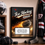 Personalized Ice Hockey Award Plaques - Design 4