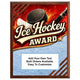 Personalized Ice Hockey Award Plaques - Design 4
