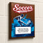 Personalized Soccer Award Plaques - Design 4