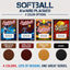 Personalized Softball Award Plaques - Design 3