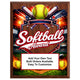 Personalized Softball Award Plaques - Design 3