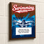 Personalized Swimming Award Plaques - Design 2