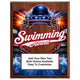 Personalized Swimming Award Plaques - Design 3