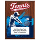 Personalized Tennis Award Plaques - Design 1