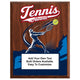 Personalized Tennis Award Plaques - Design 2