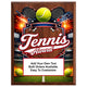 Personalized Tennis Award Plaques - Design 3