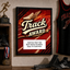 Personalized Track Award Plaques - Design 5