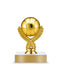 Basketball Trophy – Custom Award with Personalized Gold Plate, 4 Design Options