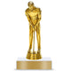 Golf Trophy – Custom Award with Personalized Gold Plate, 2 Design Options