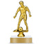 Soccer Trophy – Custom Award with Personalized Gold Plate, 2 Design Options