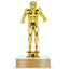 Swimming Trophy – Custom Award with Personalized Gold Plate, 3 Design Options