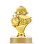Swimming Trophy – Custom Award with Personalized Gold Plate, 3 Design Options