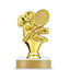 Tennis Trophy – Custom Award with Personalized Gold Plate, 2 Design Options