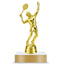 Tennis Trophy – Custom Award with Personalized Gold Plate, 2 Design Options