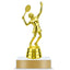Tennis Trophy – Custom Award with Personalized Gold Plate, 2 Design Options