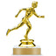 Track Trophy – Custom Award with Personalized Gold Plate, 3 Design Options