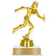 Track Trophy – Custom Award with Personalized Gold Plate, 3 Design Options