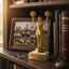 Cheerleading Trophy – Custom Award with Personalized Gold Plate, 3 Design Options