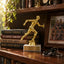 Track Trophy – Custom Award with Personalized Gold Plate, 3 Design Options