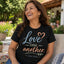 "Love One Another" John 13:34 Christian T-Shirt | Gildan 6400 Soft Style Tee | Faith-Based Bible Verse Shirt for Men & Women