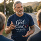 "For God So Loved the World" John 3:16 Christian T-Shirt | Gildan 6400 Soft Style Tee | Faith-Based Bible Verse Shirt for Men & Women