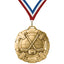 Ice Hockey Medals - Youth Team Awards, 2 3/4" Carbonite Medal in Gold, Silver & Bronze
