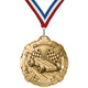 Pinewood Derby Medals - Pack & Race Day Awards, 2 3/4" Carbonite Medal in Gold, Silver & Bronze