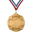 Volleyball Medals - Youth & Club Team Awards, 2 3/4" Carbonite Medal in Gold, Silver & Bronze