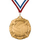 Volleyball Medals - Youth & Club Team Awards, 2 3/4" Carbonite Medal in Gold, Silver & Bronze