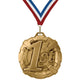 Place Medals - 1st, 2nd & 3rd Place, 2 3/4" Carbonite Medal in Gold, Silver & Bronze