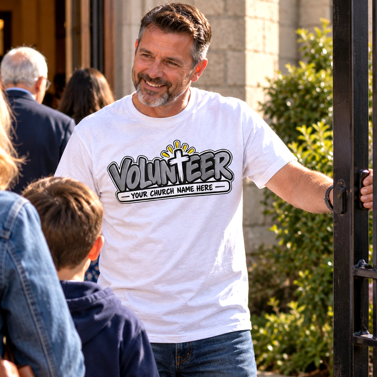 Gildan 6400 Softstyle Volunteer T-Shirt – Volunteer Shirt