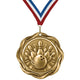 Bowling Medals - League & Club Awards, 2-1/4" Fusion Medal in Gold, Silver & Bronze