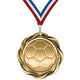 Soccer Medals - Youth & Travel Team Awards, 2-1/4" Fusion Medal in Gold, Silver & Bronze
