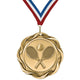 Tennis Medals - Club & Tournament Awards, 2-1/4" Fusion Medal in Gold, Silver & Bronze